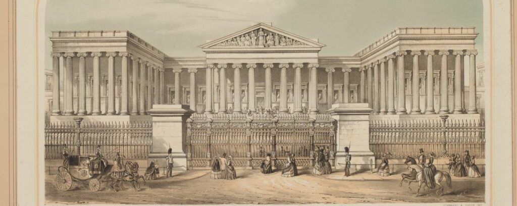 Historical British Museum Drawing from 1853