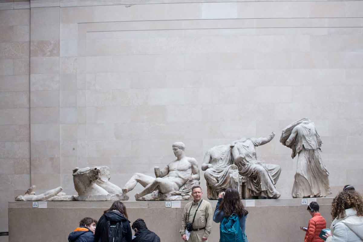 British Museum London - sculptures