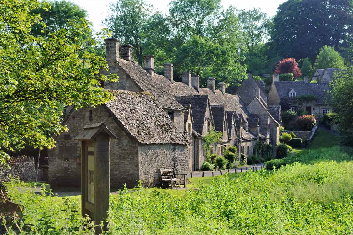 Traditional Houses in a village in The Cotswolds