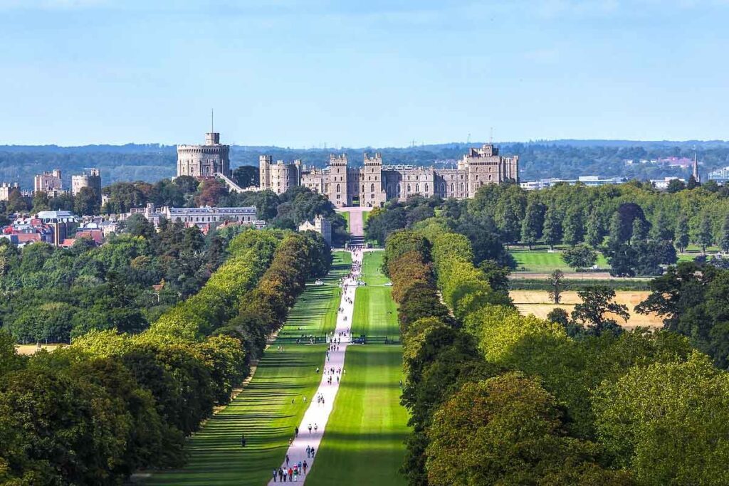 Windsor Castle and The Long Walk