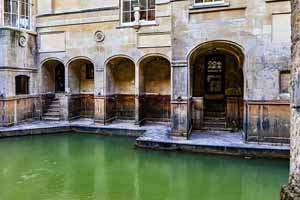 Roman Baths, Bath, England - A popular destination for day tours from London