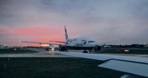 London Airports - British Airways airplane