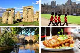 Stonehenge, Windsor and Bath Day Tour From London with pub lunch in Lacock
