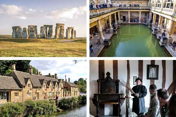 Stonehenge, Bath, the Cotswolds and Stratford-upon-Avon Tour