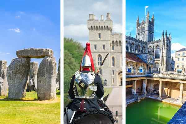 Stonehenge, Windsor Castle and Bath Tour
