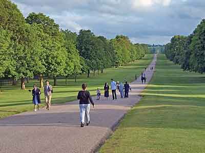Windsor Great Park and The Long Walk, Windsor, England - Image courtesy of Wikimedia Commons https://commons.wikimedia.org/wiki/File:View_of_the_Long_Walk_towards_Copper_Horse_Statue_of_King_George_III._Windsor,_UK.jpg