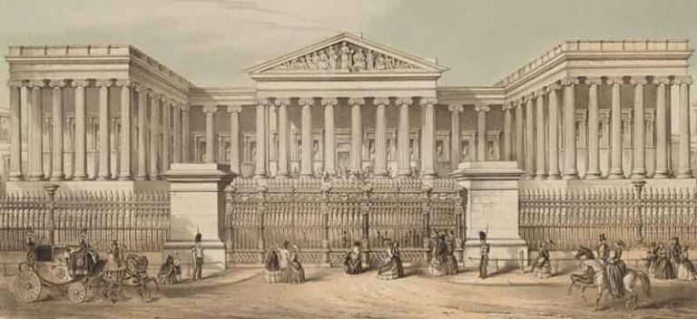 Historical British Museum Drawing from 1853