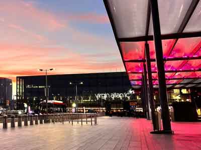 Terminal 3, London Heathrow Airport, home to Virgin Atlantic