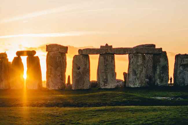 Stonehenge at Sunset