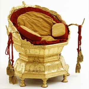 Maharaja Ranjit Singh's throne, Furniture Collections - Image © Victoria and Albert Museum, London