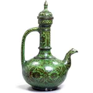 Indian Ewer and lid, South East Asia Collection - Image © Victoria and Albert Museum, London