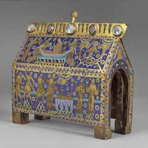 The Becket Casket, Medieval Renaissance Gallery - Image © Victoria and Albert Museum, London