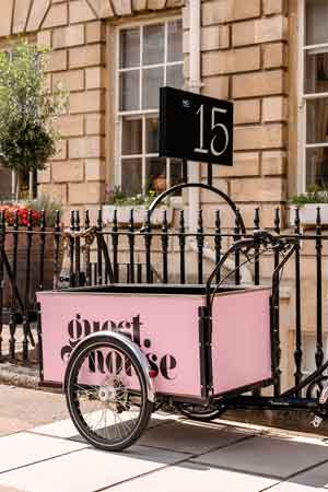 No.15 Great Pulteney, boutique hotel in Bath, England - Image courtesy of Guesthouse Hotels https://www.guesthousehotels.co.uk/no-15-bath/