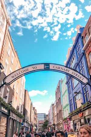 Carnaby Street, Soho London