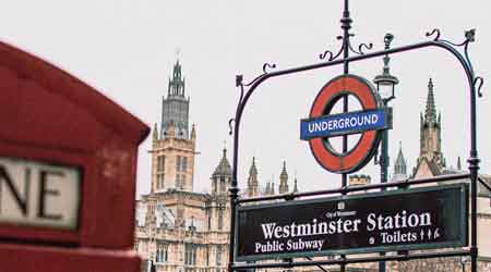 Westminster Tube Station, London