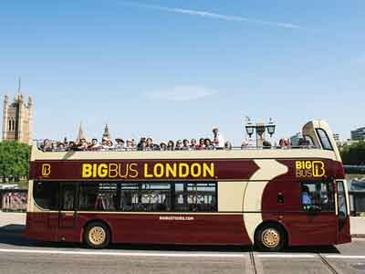 Big Bus Hop on hop off London bus tours