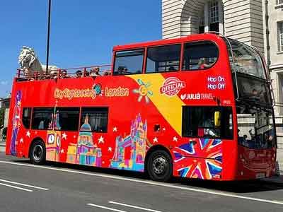 City Sightseeing Hop on hop off London bus tours