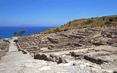 Ancient Kamiros, Rhodes Island, Greece