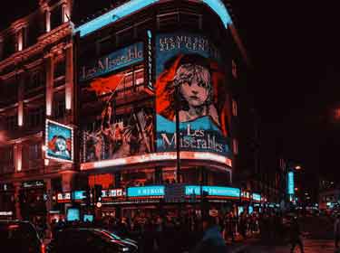 Les Miserables, West End London