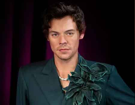 Harry Styles wax figure, Madame Tussauds London - Image courtesy of https://www.madametussauds.com/london/