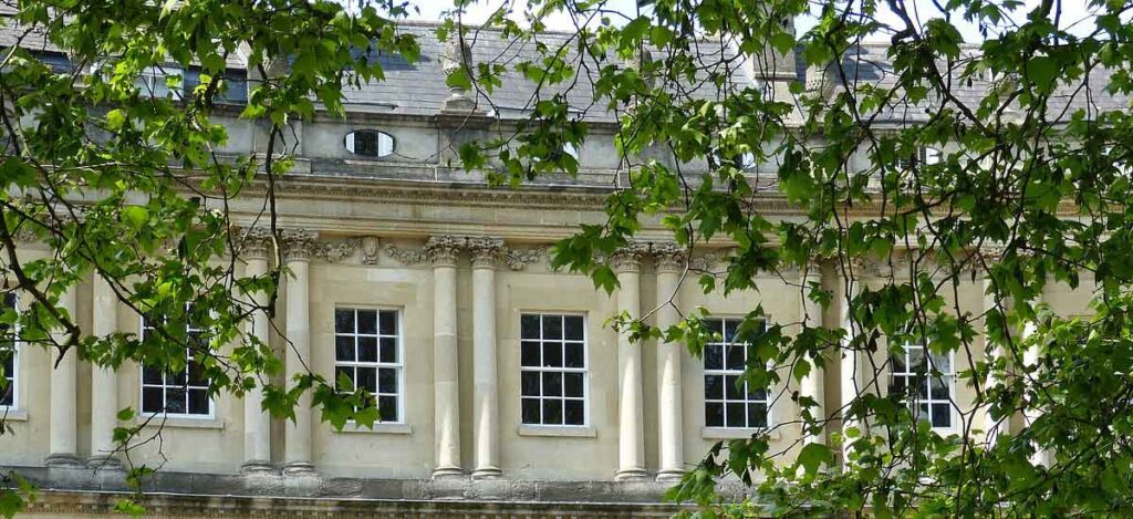 History of Bath, a historic building from the city of Bath in England, UK