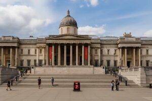 National Galleri in London Trafalgar Square